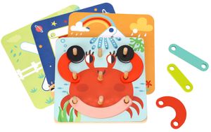 פאזל הרכבה הראשון שלי מעץ 24 חלקים