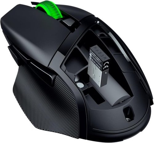 עכבר גיימינג שחור מבית Razer עם חיישן אופטי מתקדם
