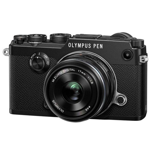 PEN-F with MZUIKO DIGITAL 17mm f18 Lens Kit Black