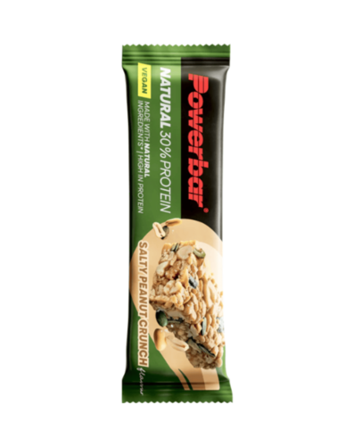 חטיף חלבון טבעוני Powerbar NATURAL PROTEIN BAR SALTY PEANUT CRUNCH