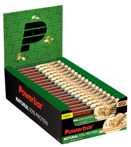 חטיף חלבון טבעוני Powerbar NATURAL PROTEIN BAR SALTY PEANUT CRUNCH