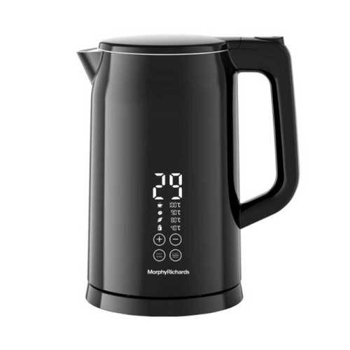 קומקום חשמלי דיגיטלי 1.7 ליטר Morphy Richards 43989 שחור