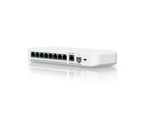 מתג שולחני מקצועי, גרסת EU עם תמיכה ב-Pro 8 PoE – PoE