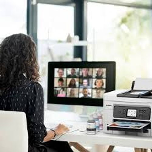 מדפסת ‏הזרקת דיו ‏משולבת Canon Maxify GX4040