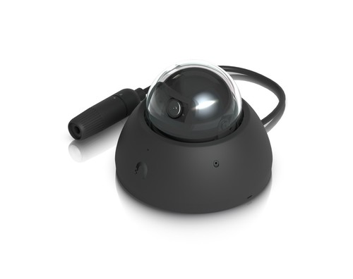 מצלמת אבטחה חכמה עם זיהוי פנים ורכב, צבע שחור – AI Dome