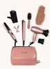 STYLING STARTER SET – ערכת מיני לעיצוב השיער הכוללת מייבש, מחליק ומסלסל + תיק ואביזרים | Noa Kirel Beauty