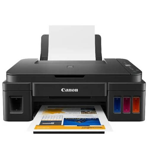 מדפסת ‏הזרקת דיו ‏משולבת Canon Printer Pixma G3410 BK