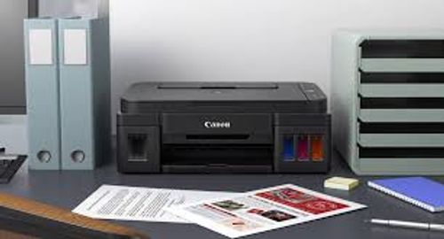 מדפסת ‏הזרקת דיו ‏משולבת Canon Printer Pixma G3410 BK
