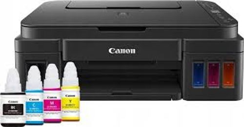 מדפסת ‏הזרקת דיו ‏משולבת Canon Printer Pixma G3410 BK