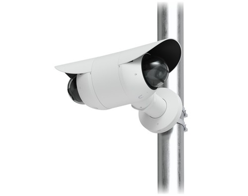 מתקן חכם להתקנת מצלמות, צבע לבן – Camera Dual Mount