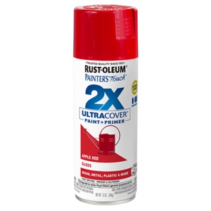 2X ספריי צבע Gloss Apple Red