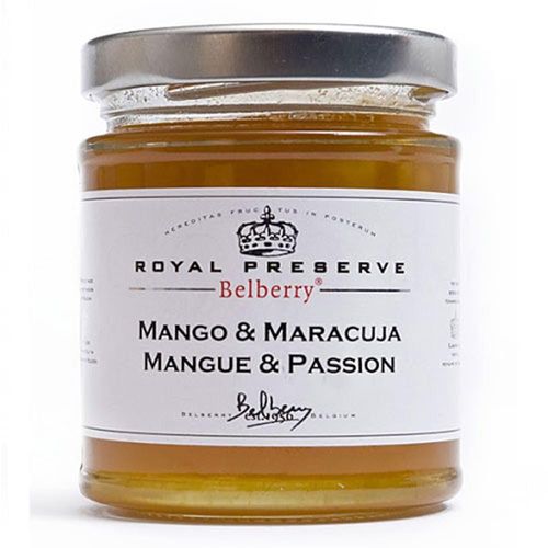 Belberry Royal Preserve Mango and Passionfruit Jam 215g