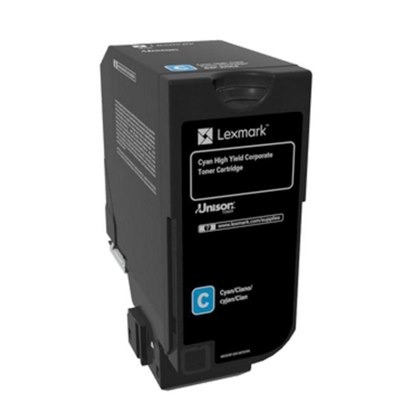 ‏טונר ציאן / כחול ‏ Lexmark 84C5HCE לקסמרק
