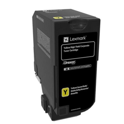 ‏טונר ‏צהוב Lexmark 84C5HYE לקסמרק