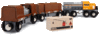 סט רכבת משא עם מטען 5 חלקים