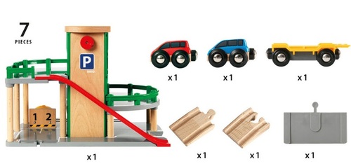 חניון מכוניות עם מעלית 7 חלקים