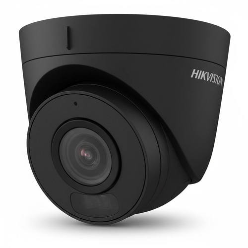 מצלמת אבטחה Hikvision DS-2CD1343G2-I(2.8)BLA 4MP | גימור שחור יוקרתי