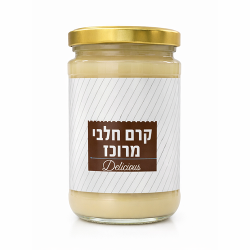קרם חלבי מרוכז (חלב מרוכז) 340 גרם