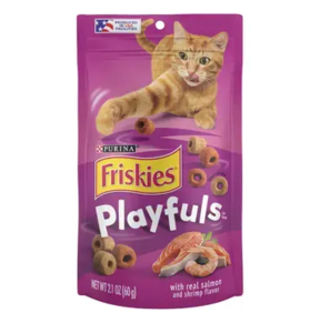 פריסקיז Playfuls חטיף לחתול סלמון ושרימפס