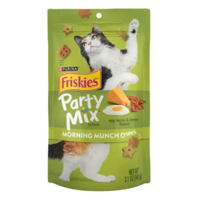 פריסקיז PARTY MIX חטיף לחתול מורנינג קראנץ