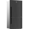 מקרר ‏מקפיא תחתון Beko CN160237XB ‏580 ‏ליטר בקו