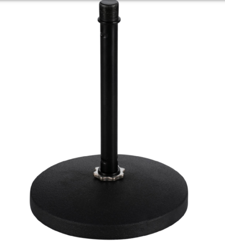 סטנד מיק שולחני, בסיס עגול ללא בום ATLASTAND MS030