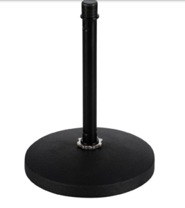 סטנד מיק שולחני, בסיס עגול ללא בום ATLASTAND MS030