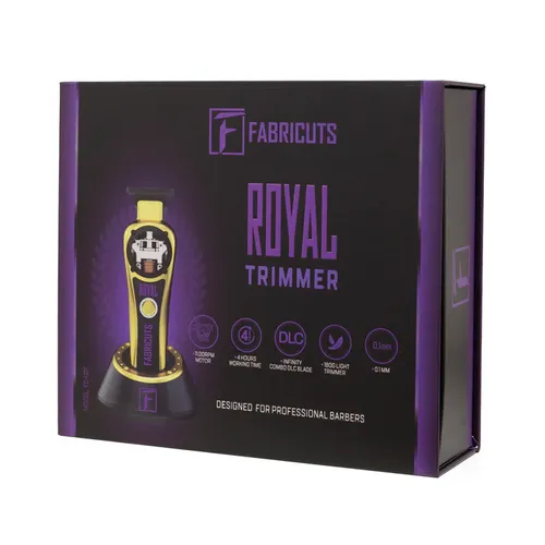 מכונת פיניש Fabricuts Royal FC-110T Black - צבע זהב