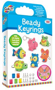 ערכת יצירה לילדים - 6 מחזיקי מפתחות חיות צבעוניות