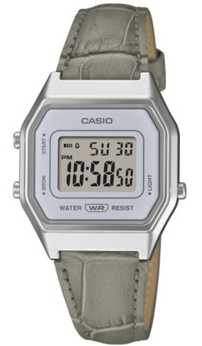 CASIO LA-680WEL-8A2 רצועת עור דיגיטלי