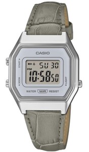 CASIO LA-680WEL-8A2 רצועת עור דיגיטלי