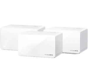 ראוטר.נקודת גישה Mercusys AX6000 Whole Home Mesh WiFi 6 System Halo H90X - (3 יחידות)