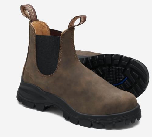 Blundstone  Blundstone 2239 - נעלי בלנסטון 2239 גברים בצבע חום כפרי - אלסטי