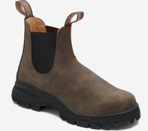Blundstone  Blundstone 2239 - נעלי בלנסטון 2239 גברים בצבע חום כפרי - אלסטי