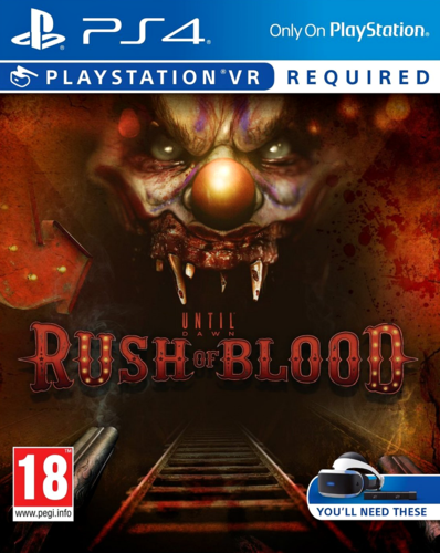 Until Dawn Rush of blood - PS4 VR