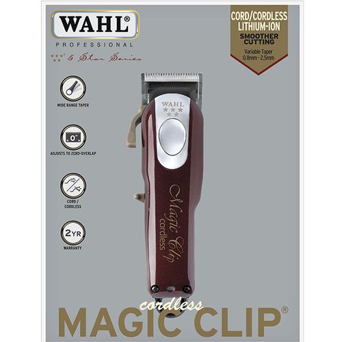 מכונת תספורת Wahl Cordless Magic Clip 8148 - יבואן רשמי 