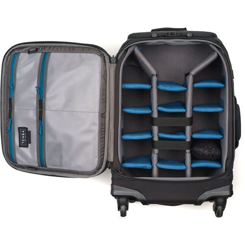 תיק טרולי גב Tenba 637-790 Axis V2 Spinner Backpack (Black, 28L)