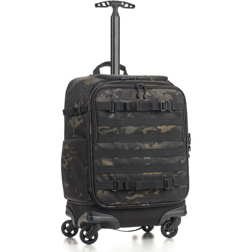 תיק טרולי גב Tenba 637-791 Axis V2 Spinner Backpack (Multicam Black, 28L)