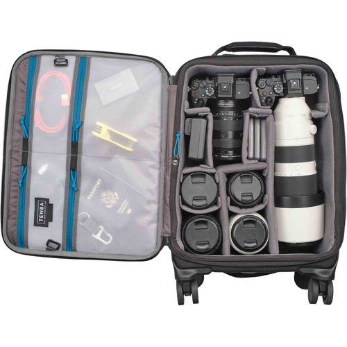 תיק טרולי Tenba 638-725 Roadie v2 Spinner 21 International