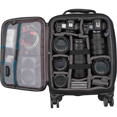 תיק טרולי Tenba 638-725 Roadie v2 Spinner 21 International