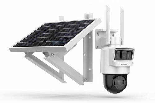 קיט מצלמה סולארית חכמה 4MP עם תקשורת 4G – פתרון אבטחה היקפי ללא תשתיות