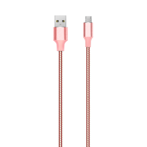 כבל מטאלי מיקרו USB