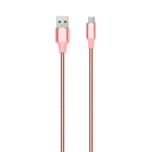 כבל מטאלי מיקרו USB