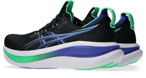 נעלי ריצה גברים Gel Nimbus 28 Black Cobalt