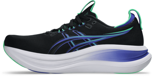 נעלי ריצה גברים Gel Nimbus 28 Black Cobalt
