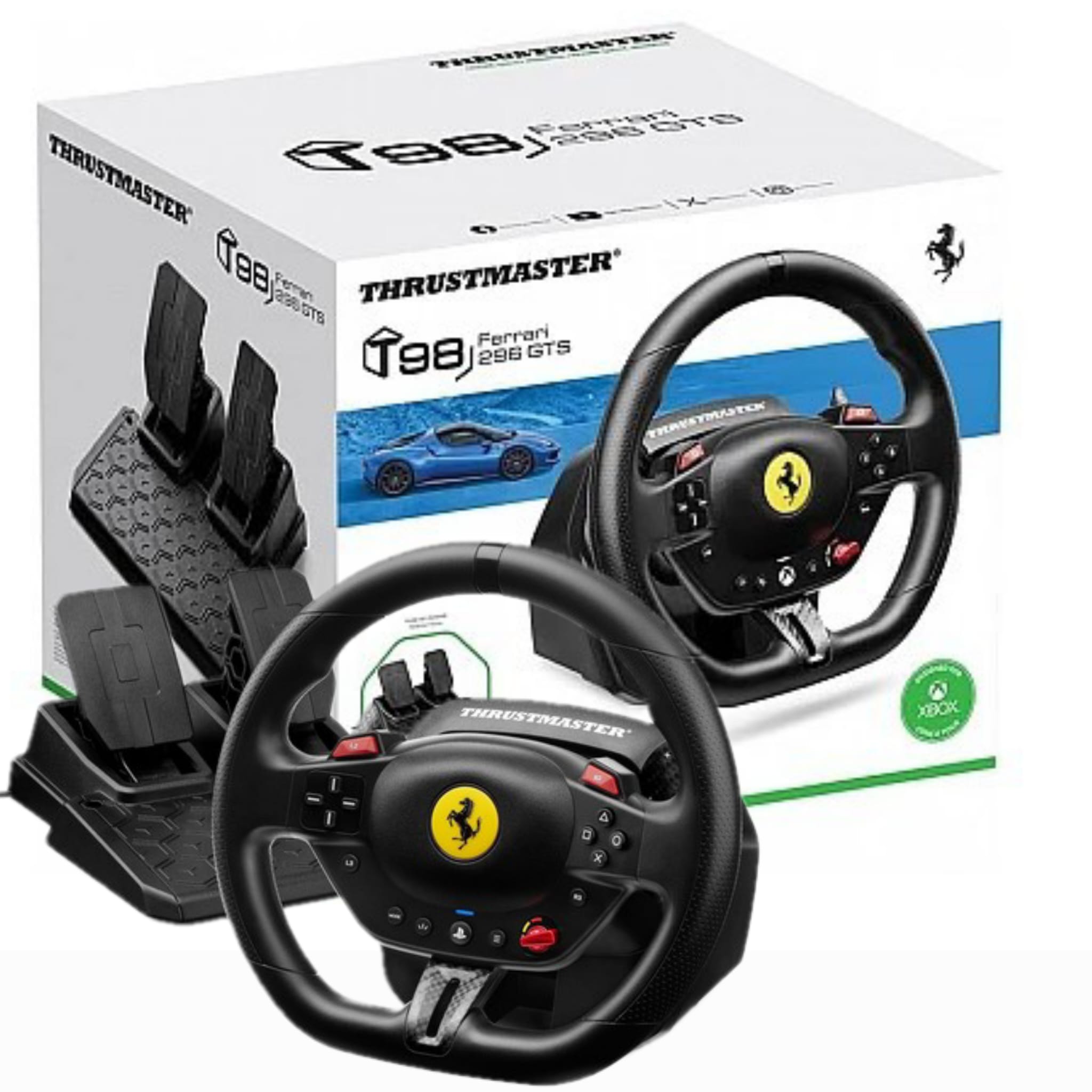 הגה THRUSTMASTER T98 FERRARI 296 GTB XBOX