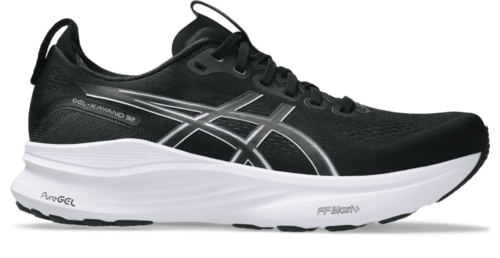נעלי ריצה גברים Gel Kayano 32 Wide Black White של ASICS