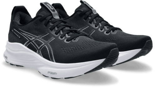 נעלי יציבות Gel Kayano 32 Wide Black White שיכוך ג'ל