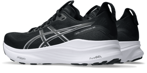Gel Kayano 32 Wide Black White נעלי ריצה שחור לבן