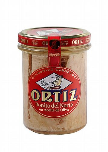 נתחי טונה לבנה בשמן זית - 'ORTIZ'